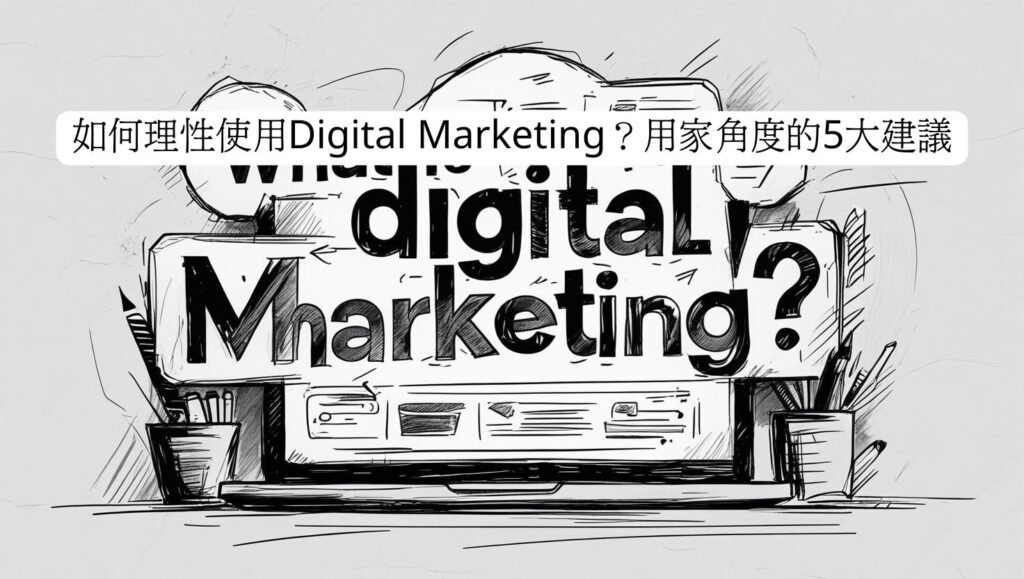 如何理性使用Digital Marketing？用家角度的5大建議