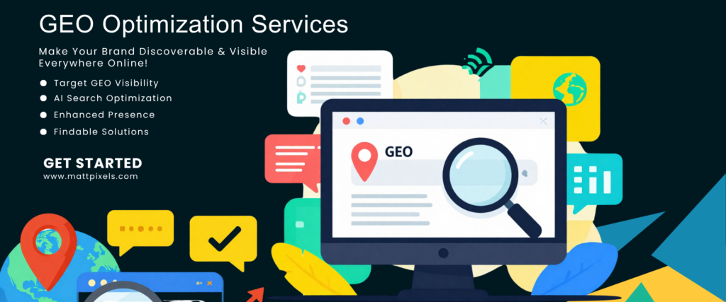 GEO 優化與可見度Banner
